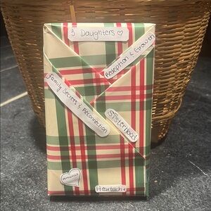 Plaid Gift Wrapped Mystery Book